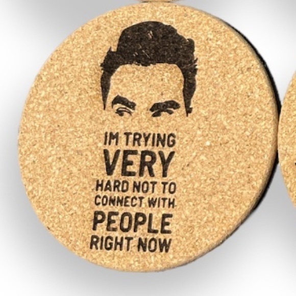 Custom Engraved Funny Cork Coasters! LouisAndCo.Shop - Picture 3 of 9